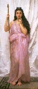 Young Priestess (mk26) Adolphe William Bouguereau